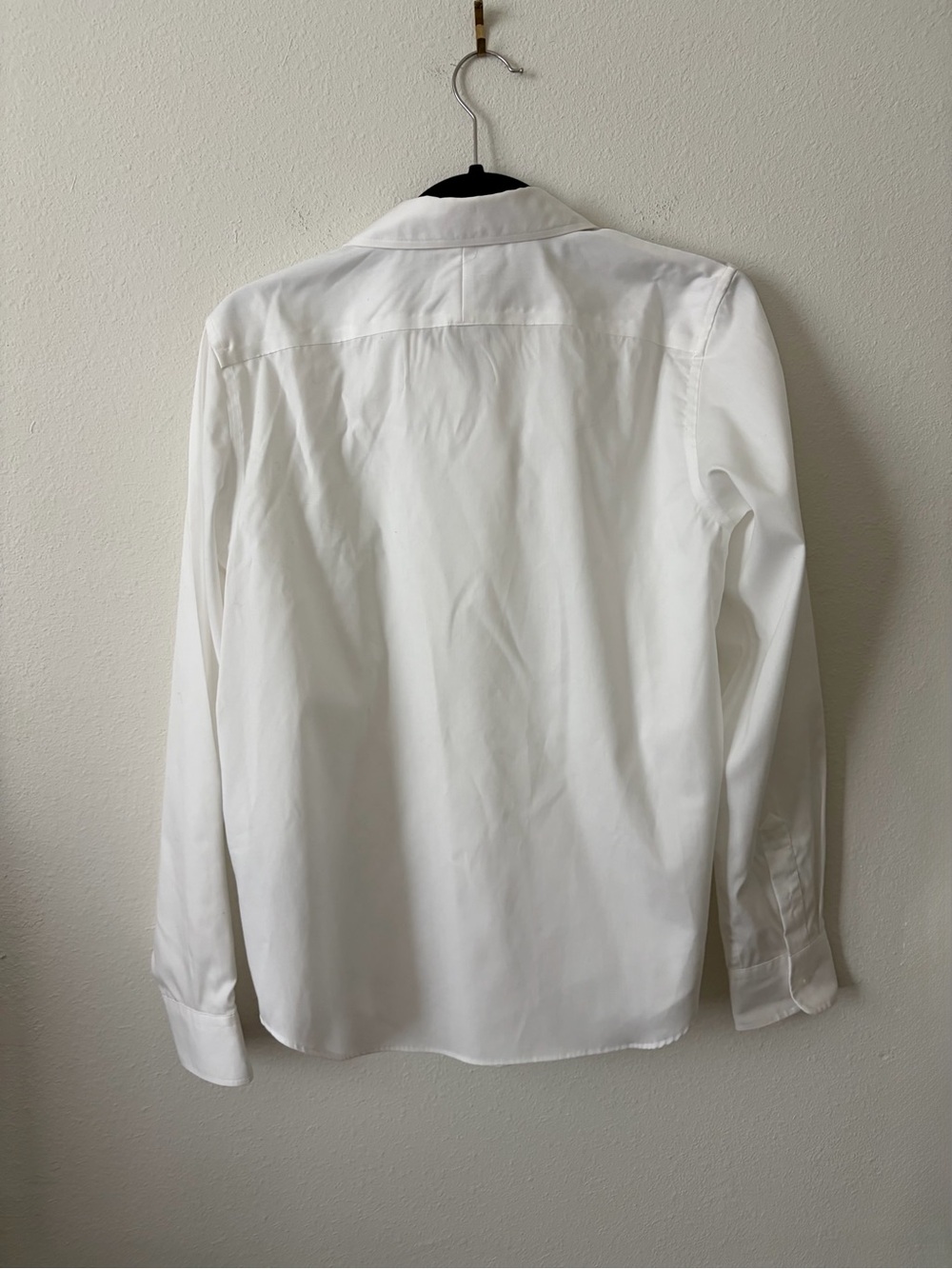 Lauren Ralph Lauren White Non-Iron Cotton Button Down Shirt Sz M - Picture 4 of 8